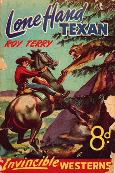 Invincible Westerns (Invincible, 1948 series) #95 — Lone Hand Texan [March 1951?]