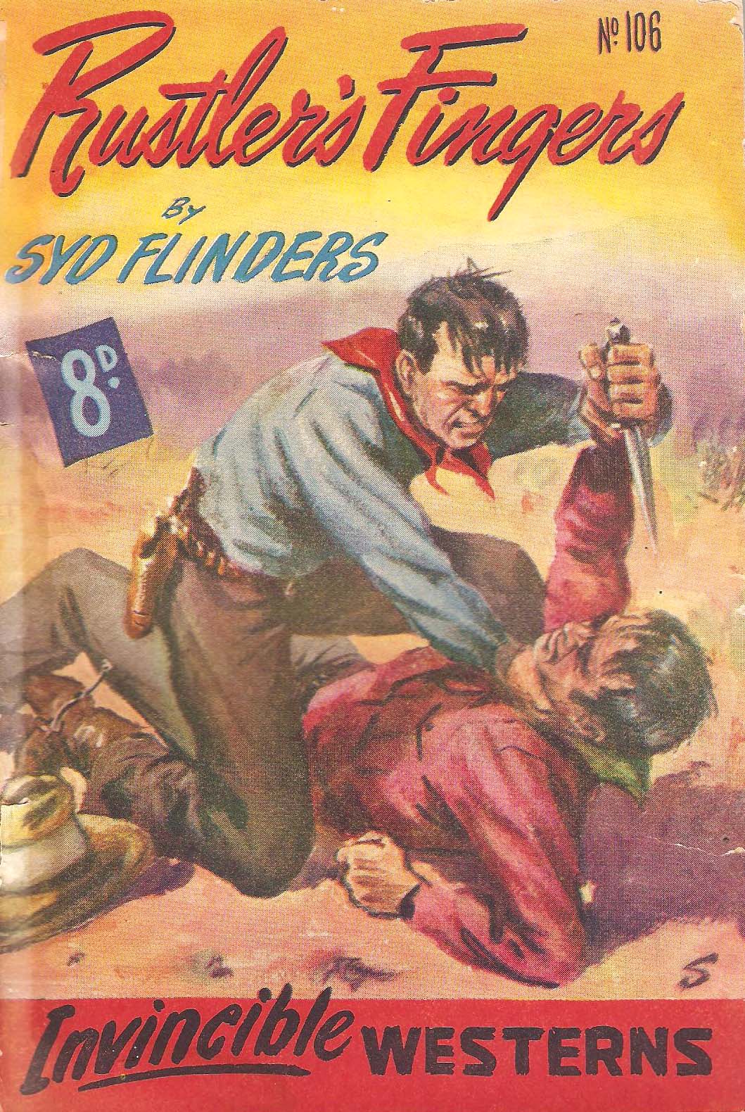 Invincible Westerns (Invincible, 1948 series) #106 — Rustler's Fingers ([June 1951?])