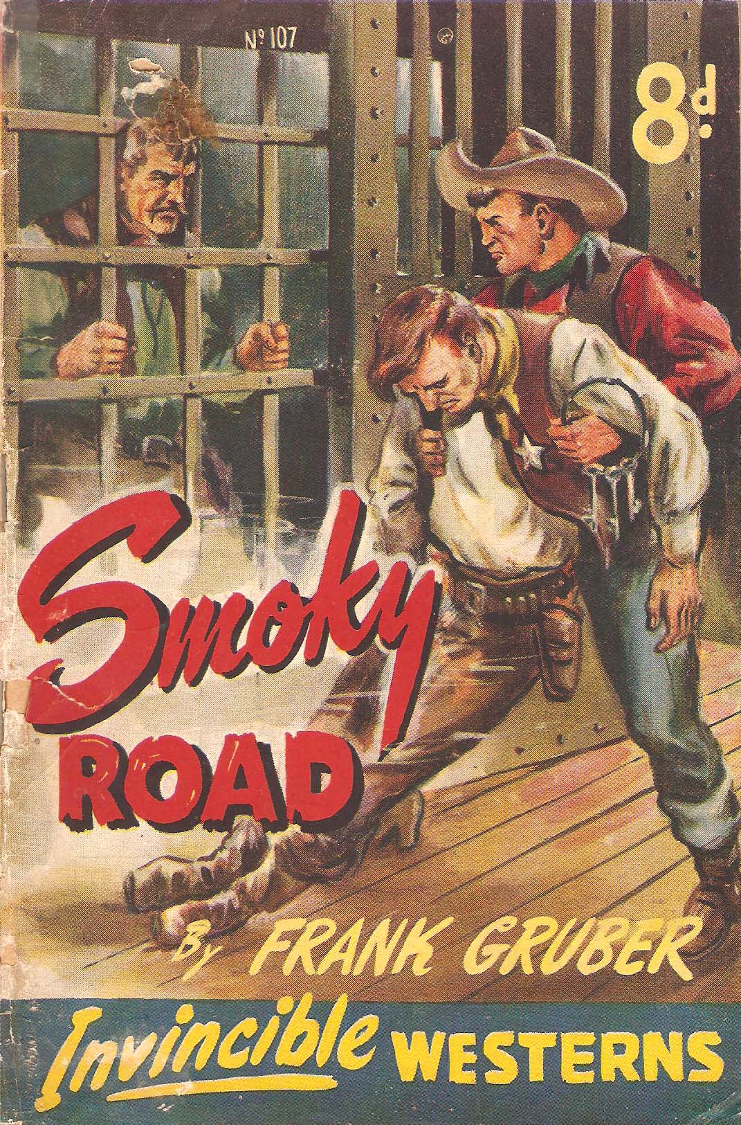Invincible Westerns (Invincible, 1948 series) #107 — Smoky Road ([June 1951?])