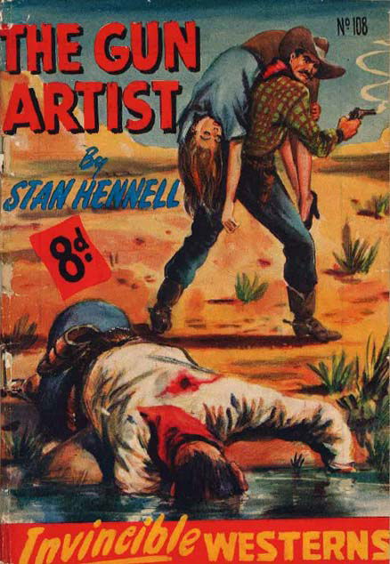 Invincible Westerns (Invincible, 1948 series) #108 — The Gun Artist ([June 1951?])