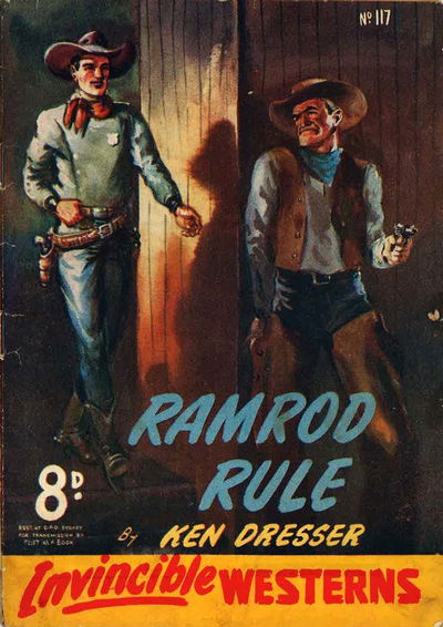 Invincible Westerns (Invincible, 1948 series) #117 — Ramrod Rule [September 1951?]