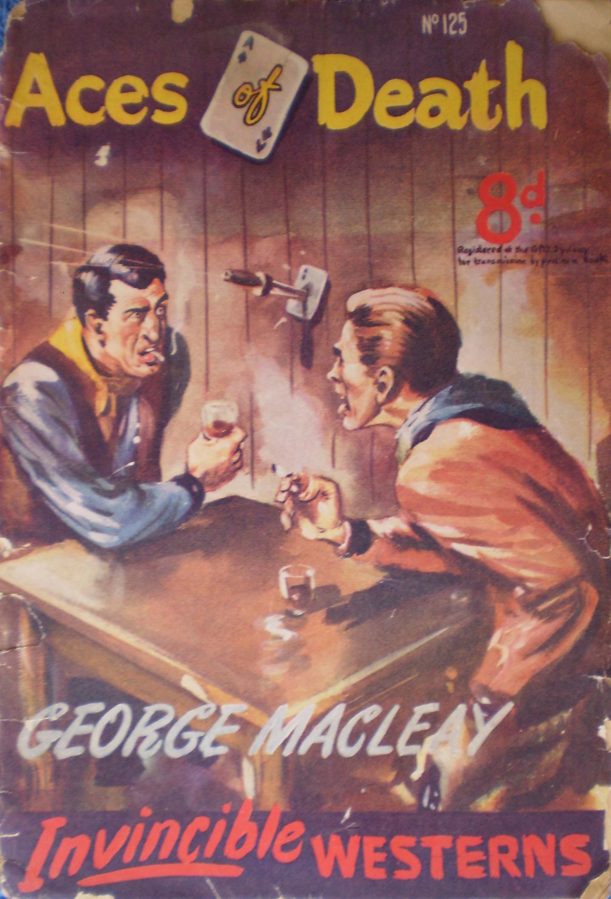 Invincible Westerns (Invincible, 1948 series) #125 — Aces of Death ([November 1951?])