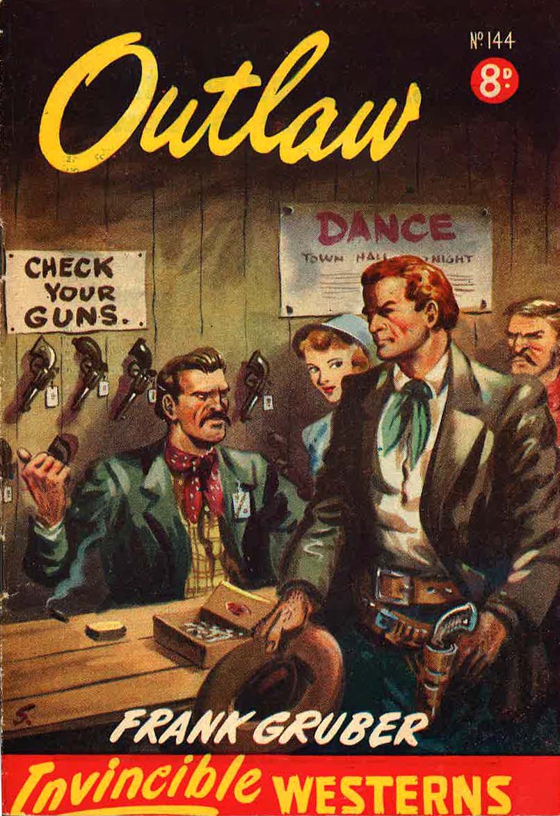 Invincible Westerns (Invincible, 1948 series) #144 — Outlaw ([March 1952?])