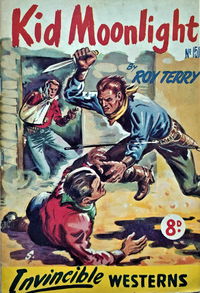 Invincible Westerns (Invincible, 1948 series) #151 — Kid Moonlight [May 1952?]