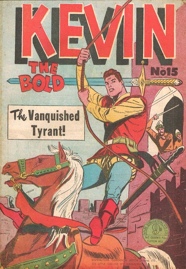 Kevin the Bold (Atlas, 1955 series) #15 ([June 1955?])