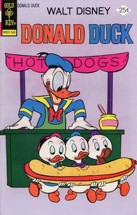 Donald Duck (Western, 1962 series)  #166 (October 1975) — Giant Hot Dog