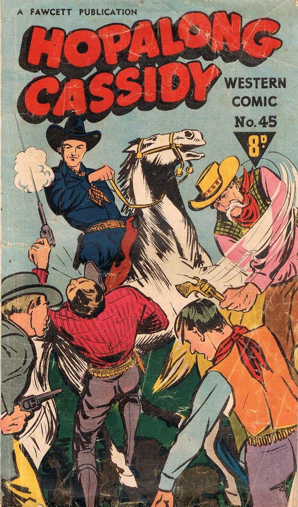 Hopalong Cassidy (Cleland, 1949 series) #45 ([July 1952?])