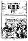 Double Western Pictorial (Junior Readers, 1958 series) #8 — Luke Short's Trumpets West (page 1)