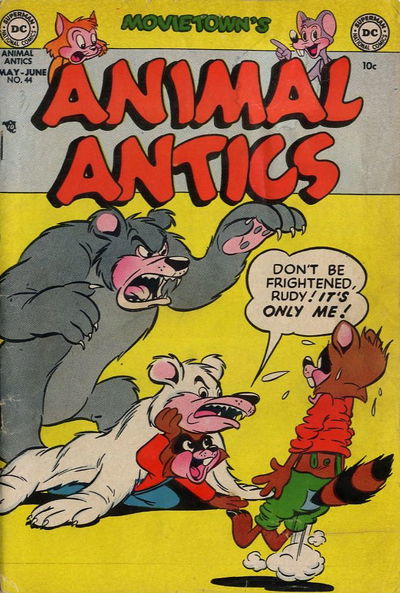 Movietown's Animal Antics (DC, 1950 series) #44 May-June 1953