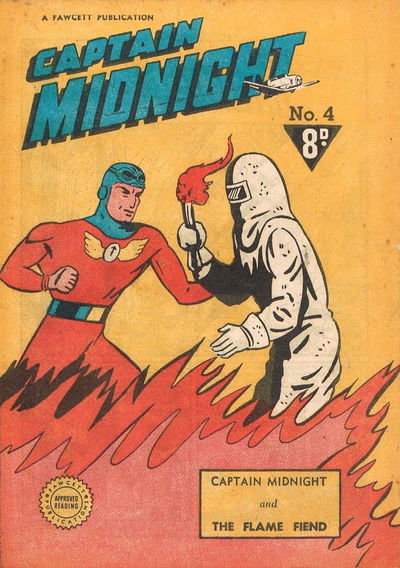 Captain Midnight (Cleland, 1952 series) #4 [October 1952?]