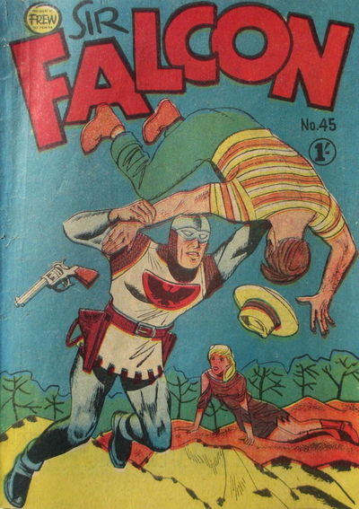 Sir Falcon (Tricho, 1961 series) #45 [August 1958?]