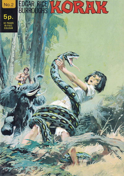 Edgar Rice Burroughs Korak Son of Tarzan  #2 ([1971])