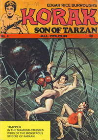 Edgar Rice Burroughs Korak Son of Tarzan  #4 (1971)