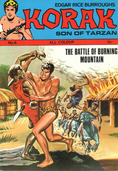 Edgar Rice Burroughs Korak Son of Tarzan  #6 ([January 1972])