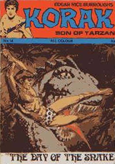 Edgar Rice Burroughs Korak Son of Tarzan  #14 ([1972?])