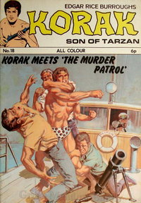 Edgar Rice Burroughs Korak Son of Tarzan  #18 ([1973?])
