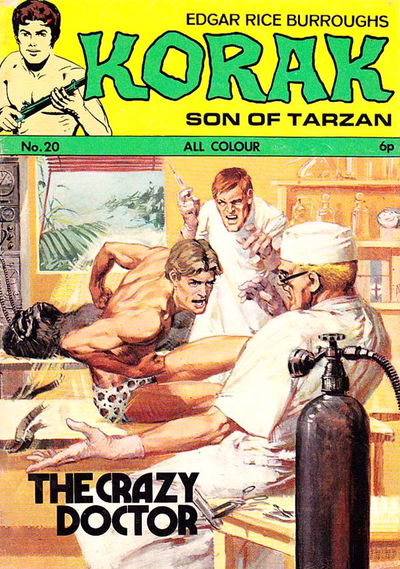 Edgar Rice Burroughs Korak Son of Tarzan (Top Sellers, 1971 series) #20 ([1973?])