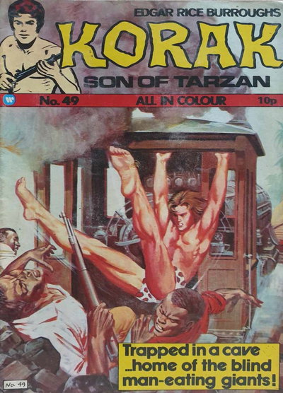 Edgar Rice Burroughs Korak Son of Tarzan  #49 ([August 1975?])
