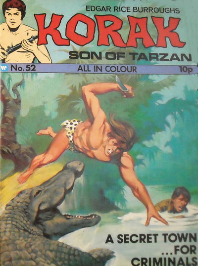 Edgar Rice Burroughs Korak Son of Tarzan  #52 ([1975?])