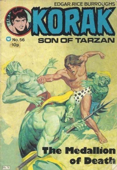 Edgar Rice Burroughs Korak Son of Tarzan  #56 ([1976?])