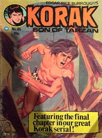 Edgar Rice Burroughs Korak Son of Tarzan (Top Sellers, 1971 series)  #65 ([1976?])