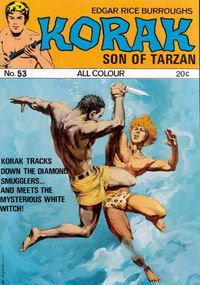 Edgar Rice Burroughs Korak Son of Tarzan (Top Sellers, 1973? series) #53