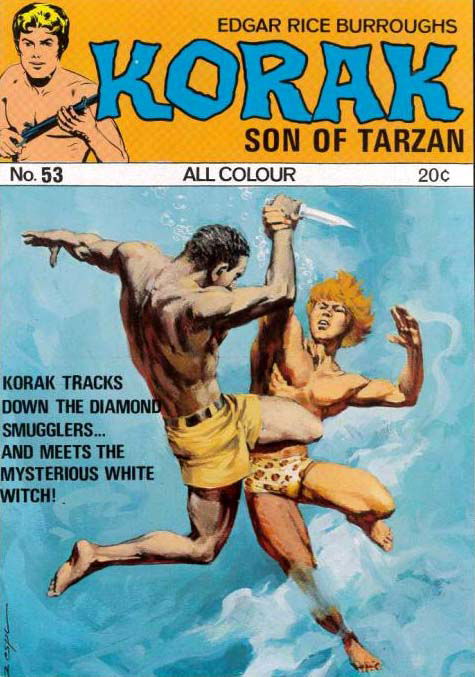 Edgar Rice Burroughs Korak Son of Tarzan (Top Sellers, 1973? series) #53 ([September 1973?])