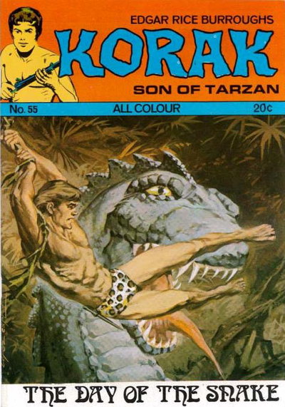 Edgar Rice Burroughs Korak Son of Tarzan  #55 ([October 1973?])