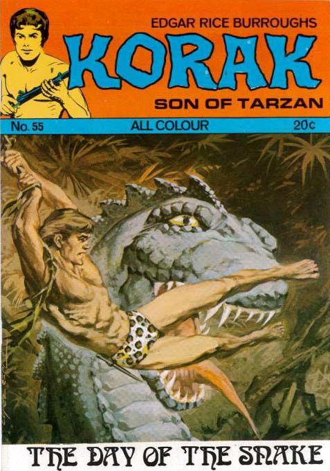 Edgar Rice Burroughs Korak Son of Tarzan (Top Sellers, 1973? series) #55 ([October 1973?])