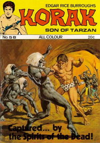 Edgar Rice Burroughs Korak Son of Tarzan (Top Sellers, 1973? series) #58 [1973?]