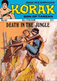 Edgar Rice Burroughs Korak Son of Tarzan (Top Sellers, 1973? series) #60 [1973?]