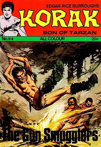 Edgar Rice Burroughs Korak Son of Tarzan (Top Sellers, 1973 series)  #64 ([February 1974?])