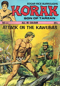 Edgar Rice Burroughs Korak Son of Tarzan (Top Sellers, 1973? series) #65 [March 1974?]