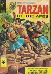 Edgar Rice Burroughs Tarzan of the Apes (Top Sellers, 1970? series) #2