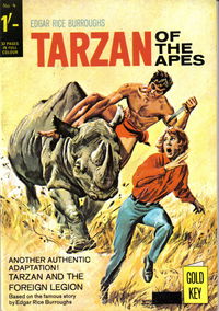 Edgar Rice Burroughs Tarzan of the Apes (Top Sellers, 1970? series) #4