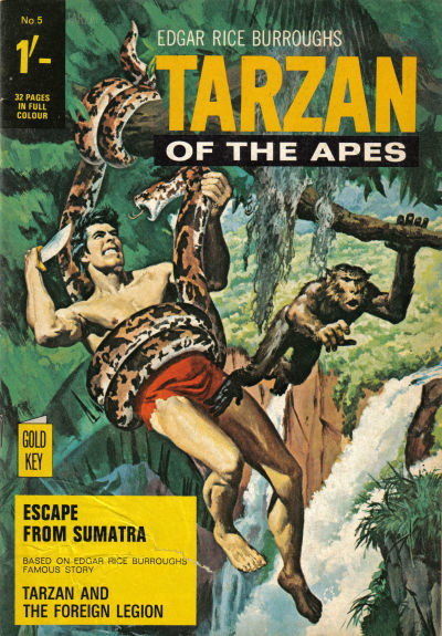 Edgar Rice Burroughs Tarzan of the Apes  #5 ([1970?])
