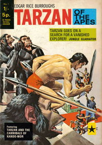 Edgar Rice Burroughs Tarzan of the Apes (Top Sellers, 1970? series) #7