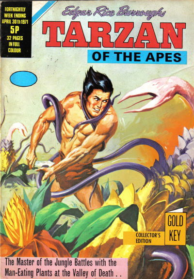 Edgar Rice Burroughs Tarzan of the Apes (Williams, 1971 series) #[5] (30 April 1971)