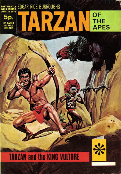 Edgar Rice Burroughs Tarzan of the Apes  #[9] (25 June 1971)