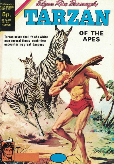 Edgar Rice Burroughs Tarzan of the Apes  #[10] (9 July 1971)