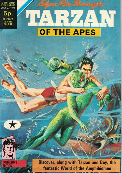Edgar Rice Burroughs Tarzan of the Apes  #[11] (23 July 1971)