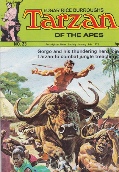 Edgar Rice Burroughs Tarzan of the Apes  #23 (7 January 1972)