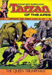 Edgar Rice Burroughs Tarzan of the Apes (Williams, 1971 series) #29 31 March 1972