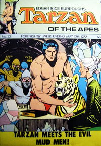 Edgar Rice Burroughs Tarzan of the Apes (Williams, 1971 series) #32 12 May 1972