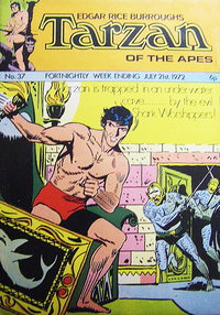 Edgar Rice Burroughs Tarzan of the Apes  #37 (21 July 1972)