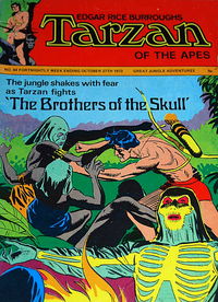 Edgar Rice Burroughs Tarzan of the Apes (Williams, 1971 series) #44 27 October 1972