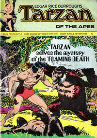 Edgar Rice Burroughs Tarzan of the Apes  #46 (24 November 1972)