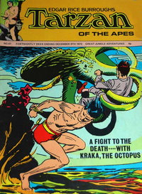 Edgar Rice Burroughs Tarzan of the Apes (Williams, 1971 series)  #47 (8 December 1972)