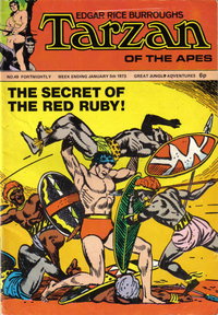 Edgar Rice Burroughs Tarzan of the Apes  #49 (5 January 1973)