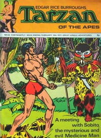 Edgar Rice Burroughs Tarzan of the Apes (Williams, 1971 series) #52 16 February 1973